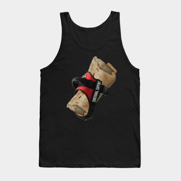 ESB - Emotional Support Burrito Tank Top by JayzenDesigns